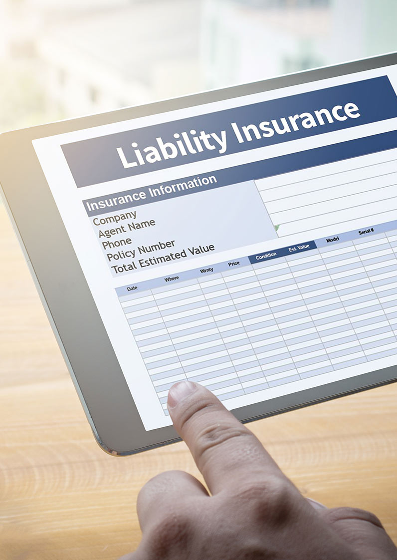Liability Insurance for bodily injury and property damages