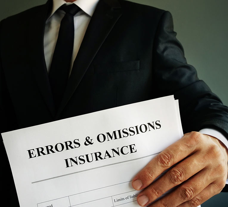 Errors & Omissions Insurance protect the policyholder